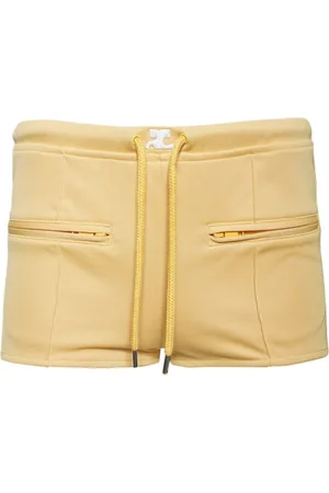 Courrèges Drawstring mini shorts