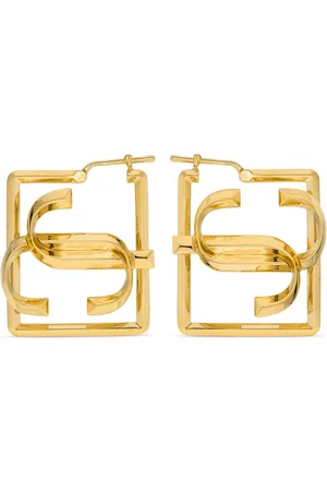 Jimmy Choo Square JC earrings