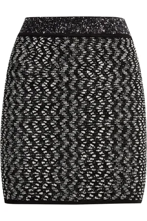 Missoni Zigzag lamé mini skirt