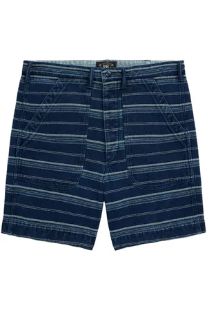 Ralph Lauren Striped denim shorts