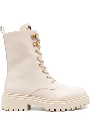 Twin-Set Rhinestone Oval T boots