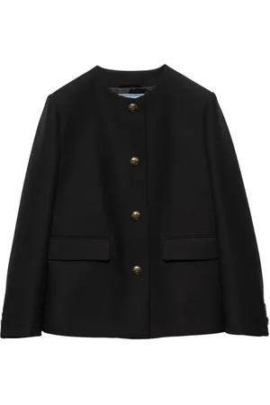 Prada Single-breasted tricotine jacket