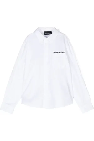 Emporio Armani Logo-embroidered shirt