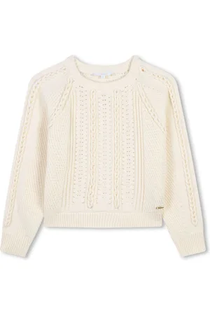 Chloé Long-sleeve cable-knit jumper