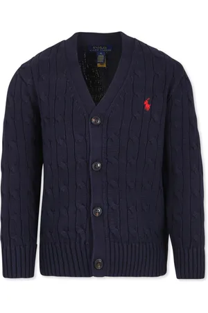 Ralph Lauren Cable-knit cotton cardigan