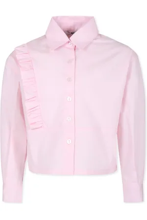 Msgm Ruffle-detailing shirt