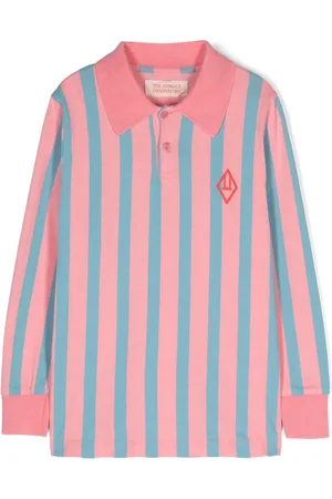 The Animals Observatory Eel striped polo shirt