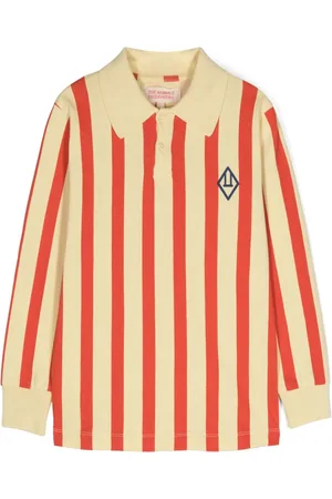 The Animals Observatory Eel striped polo shirt