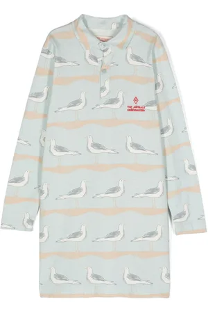 The Animals Observatory Dragon polo-shirt dress