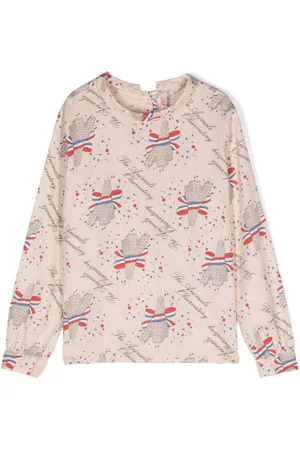 The Animals Observatory Eiffel Seagull cotton blouse