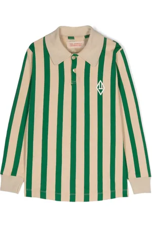 The Animals Observatory Eel striped polo shirt