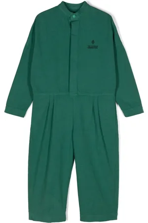 The Animals Observatory Grasshopper logo-embroidered jumpsuit