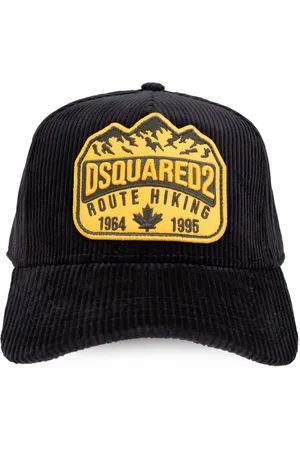 Dsquared2 Logo-patch cotton baseball cap