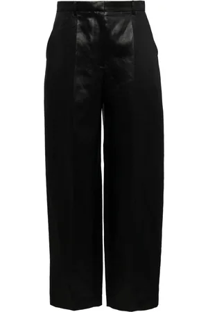 Alexander Wang Creased straight trousers