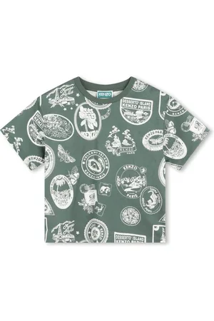 Kenzo Graphic-print cotton T-shirt
