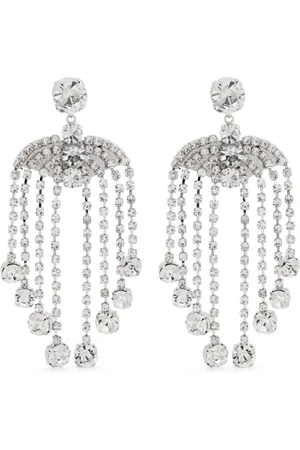 Self-Portrait Crystal-embellished earrings