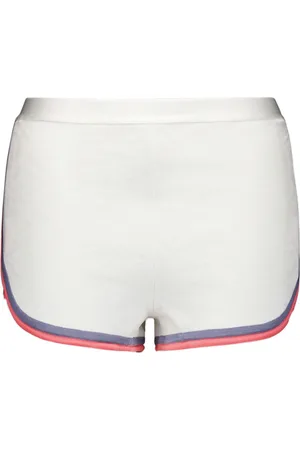 Fendi Contrast-trim knit shorts