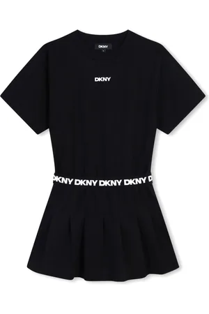 DKNY Logo-print short-sleeve dress