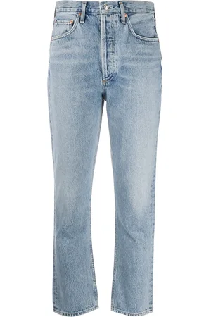 AGOLDE Cropped skinny-fit jeans