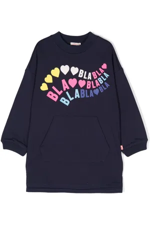 Billieblush Slogan-print dress