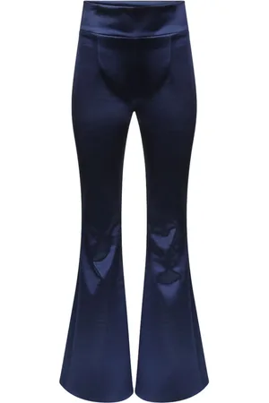 GALVAN Sculpted flared trousers