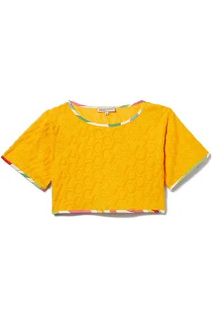 PUCCI Junior Logo-jacquard T-shirt