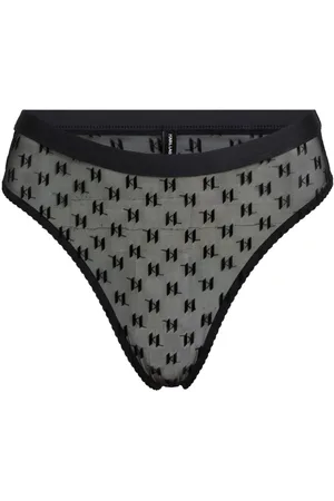 Karl Lagerfeld Monogram-mesh briefs