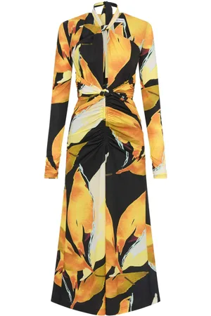 Rebecca Vallance Petals of Paradise midi dress