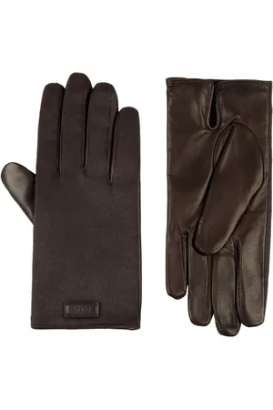 Bally Panelled gloves
