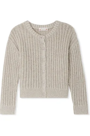 BONPOINT Gabriela rib-knit wool-cashmere cardigan