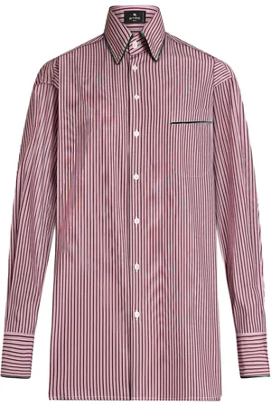 Etro Striped poplin shirt