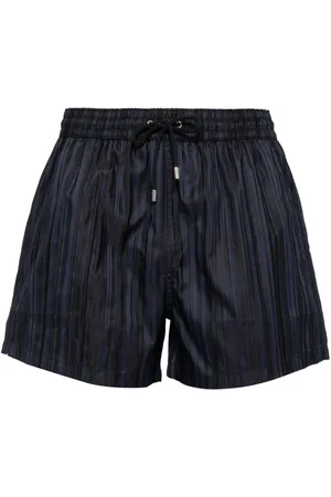 Paul Smith Shadow Stripe drawstring swim shorts