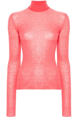Patrizia Pepe Rubberised-logo sweater