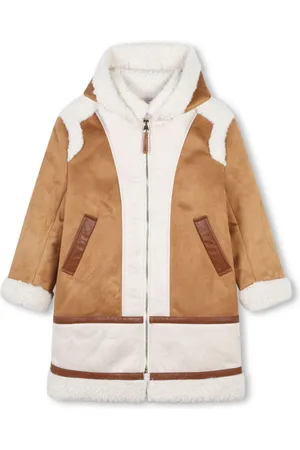 Chloé Faux-suede coat