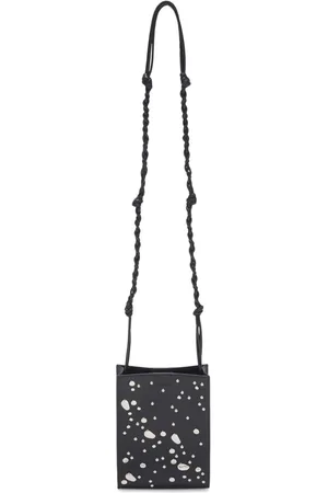 Jil Sander Tangle leather crossbody bag
