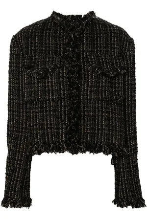 SACAI Tweed padded jacket