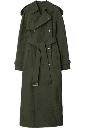 Burberry Double-breasted quilted trench coat