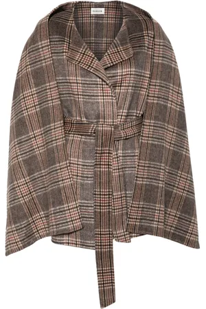 P.A.R.O.S.H. Checked coat