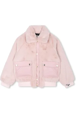 Sonia Rykiel Enfant Faux-fur bomber jacket