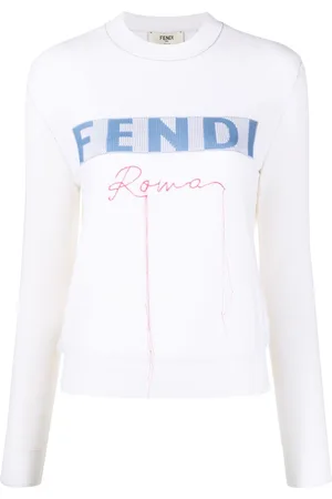 Fendi Logo-jacquard sweater