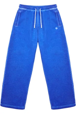 MARCELO BURLON Cross drawstring track pants