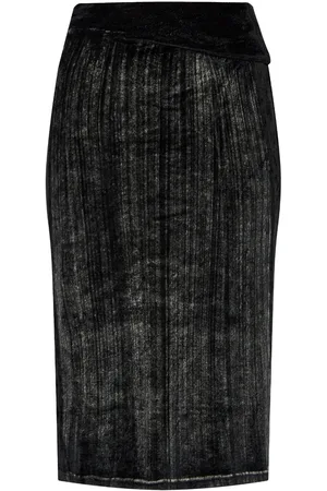 Diesel Faded-effect pencil skirt