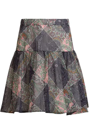 Etro Paisley-print midi skirt