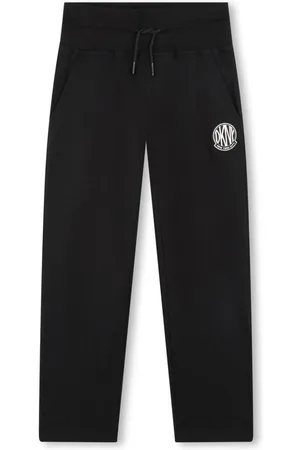 DKNY Logo-patch track pants