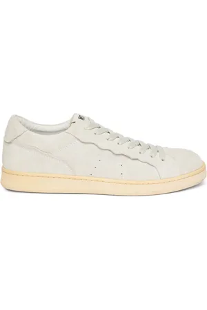 Msgm Panelled leather sneakers