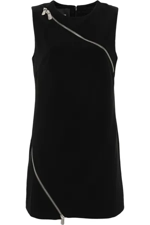 Pinko Asymmetric-zip mini dress