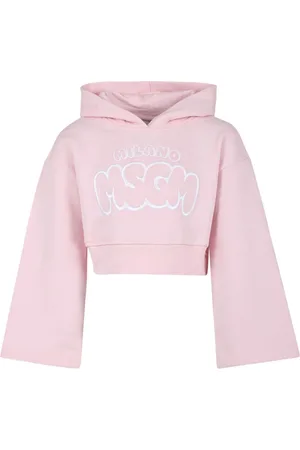 Msgm Logo-embroidered hoodie