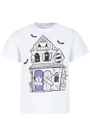 Stella McCartney Ghost-print organic cotton T-shirt