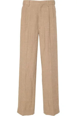 Auralee Pleat-detail trousers