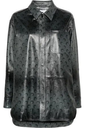 Marine Serre Moon Airbrushed overshirt